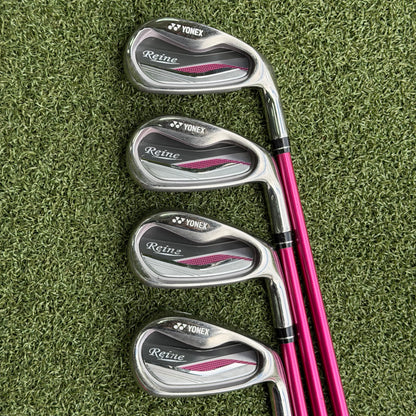 Yonex Reine Golf Iron Set / 5-SW / Ladies Flex Graphite Shafts - Pre Owned Golf 