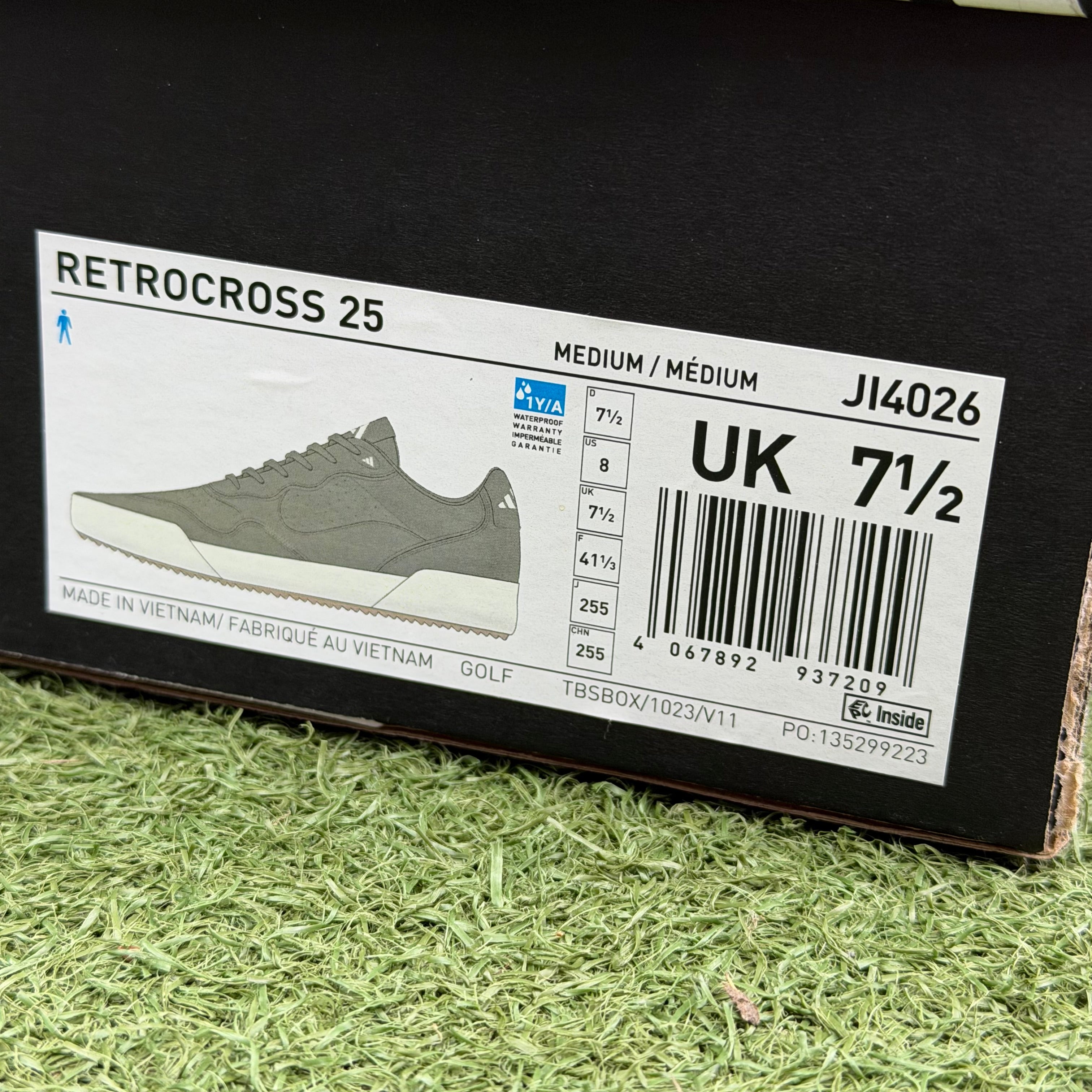 adidas Retrocross 25 Men's Golf Shoes / UK 7.5 – Preowned Golf
