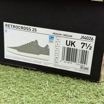 adidas Retrocross 25 Men's Golf Shoes / UK 7.5