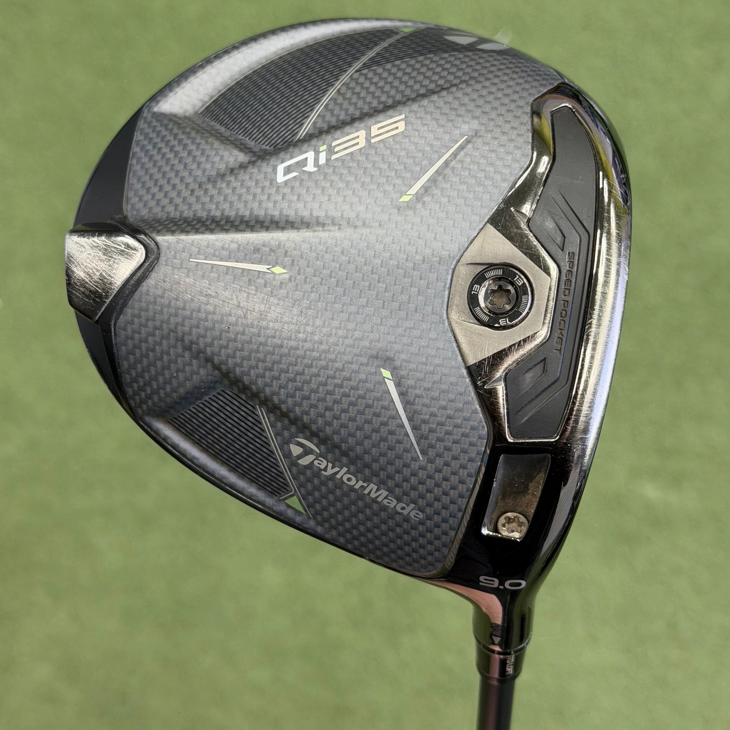 TaylorMade Qi35 Core Golf Driver / 9 Degree / Stiff Flex