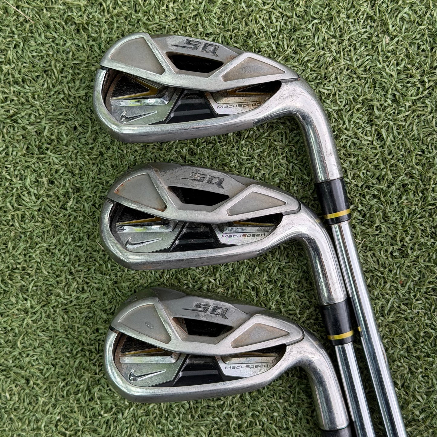 Nike SQ Machspeed Golf Iron Set / 4-PW / Regular Flex