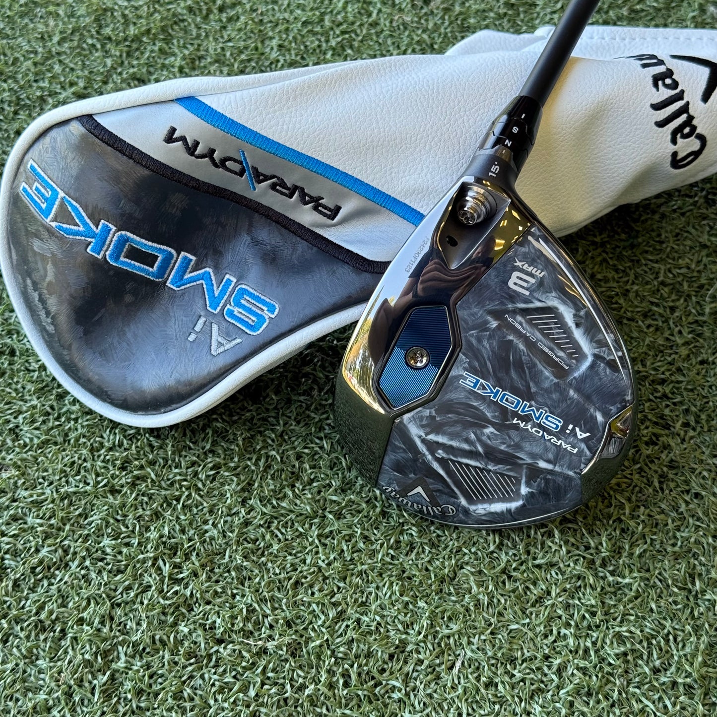 Callaway Paradym Ai Smoke Max #3 Fairway Wood / 15 Degree / Regular Flex