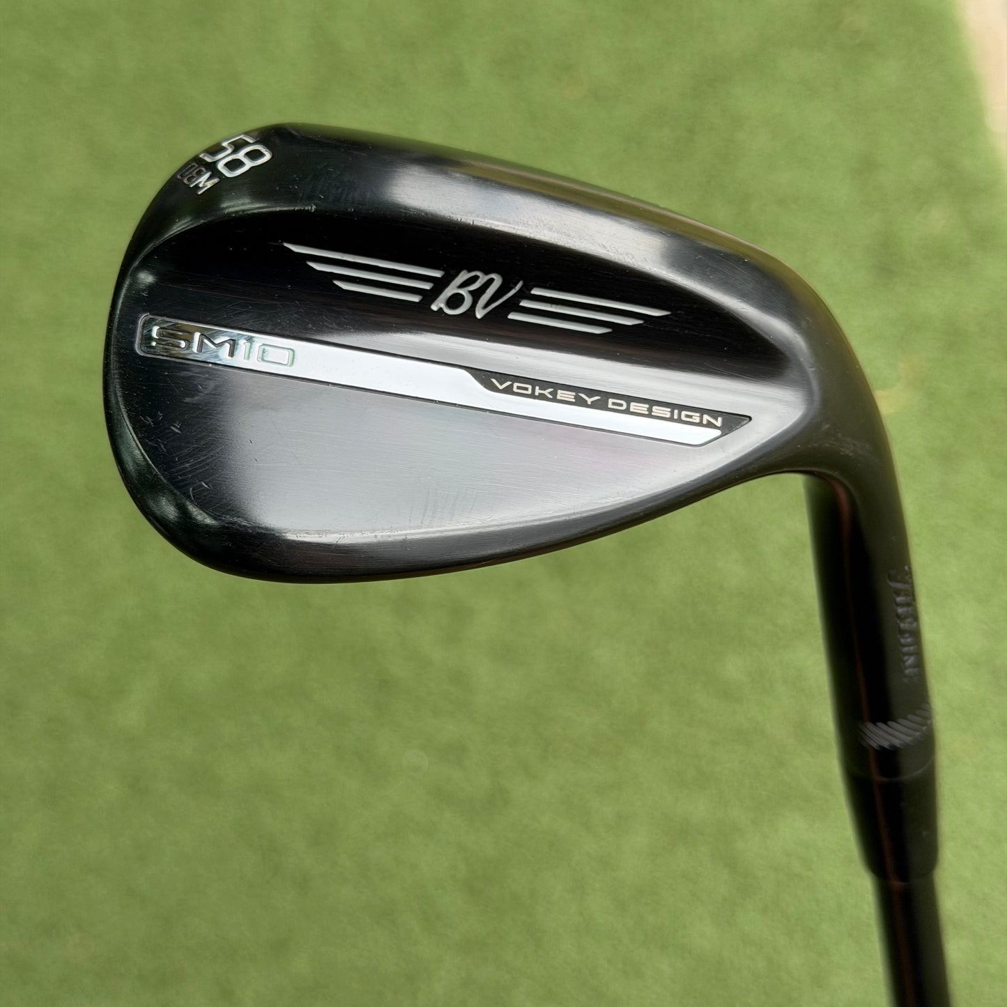 Titleist SM10 Black Vapor Lob Wedge / 58 Degree / Wedge Flex Black Vapor Shaft