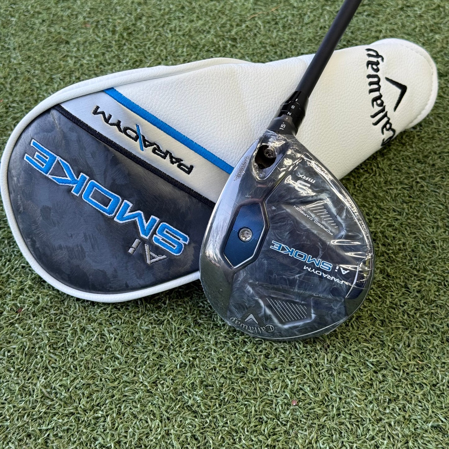 Callaway Paradym Ai Smoke Max #3 Fairway Wood / 15 Degree / Stiff Flex