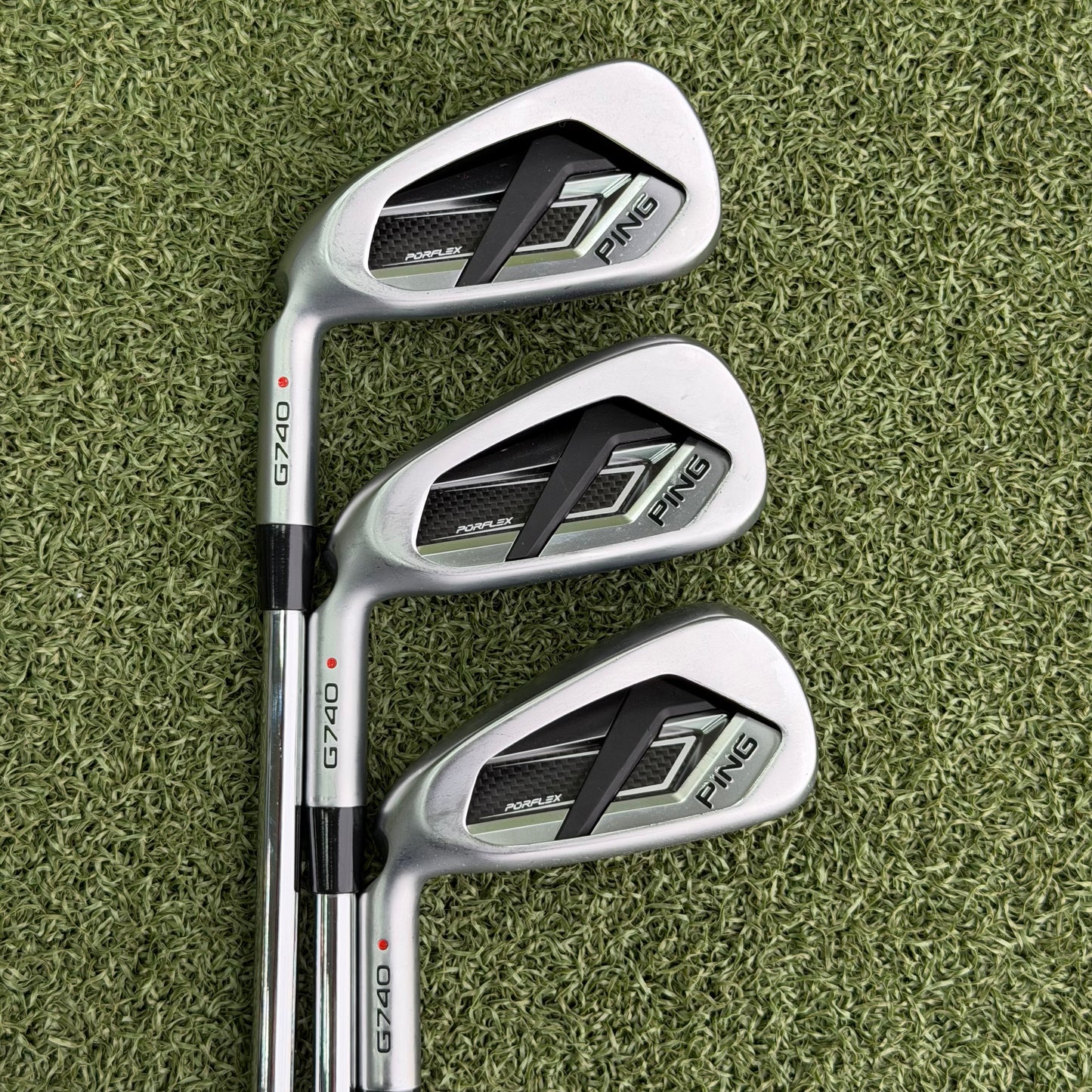 PING G740 Golf Iron Set / 5-PW / Regular Flex / Left Handed