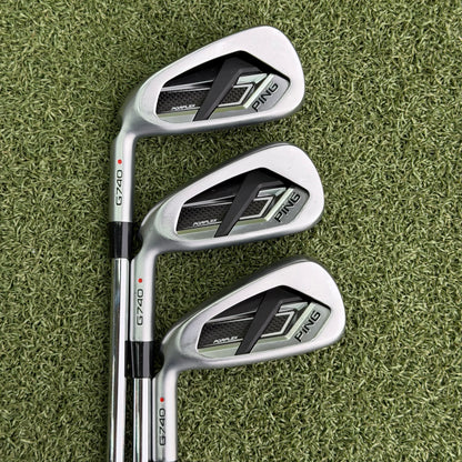 PING G740 Golf Iron Set / 5-PW / Regular Flex / Left Handed