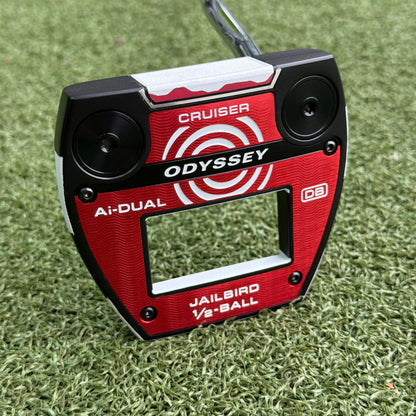 Odyssey Ai-DUAL Cruiser Jailbird 1/2 Ball DB Golf Putter / 38 Inch