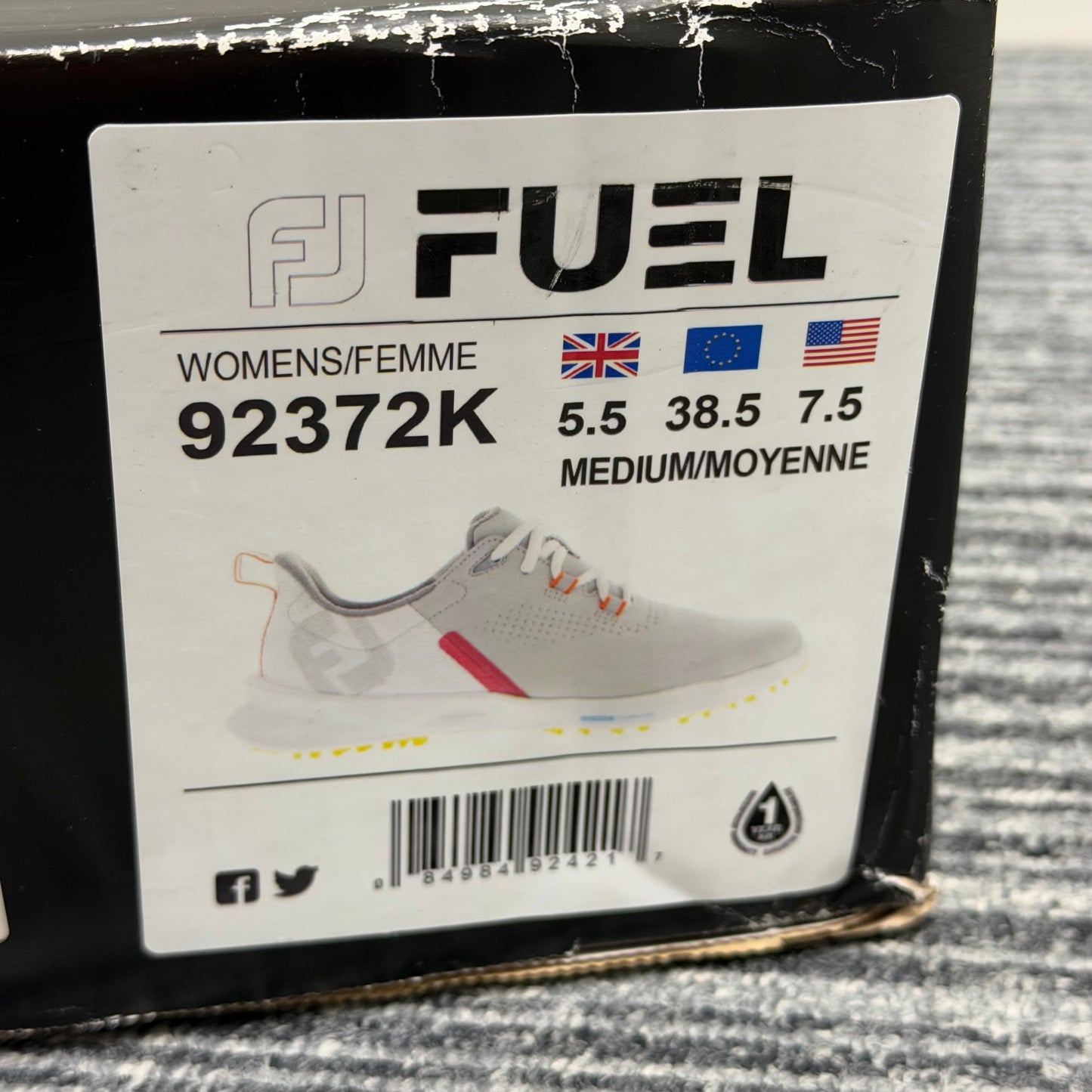 FootJoy Fuel Women's Golf Shoes / UK 5.5