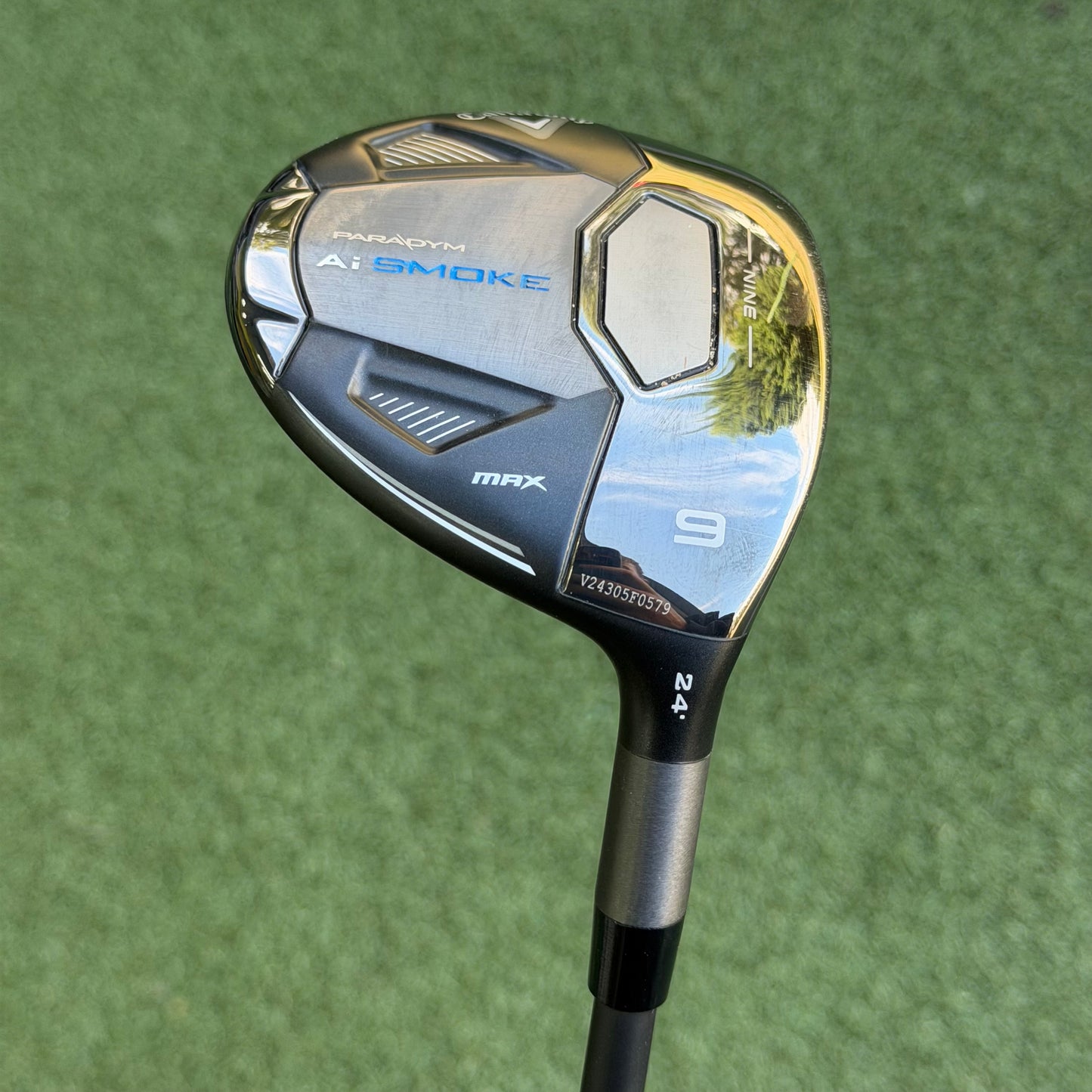 Callaway Paradym Ai Smoke Max #9 Fairway Wood / 24 Degree / Regular Flex