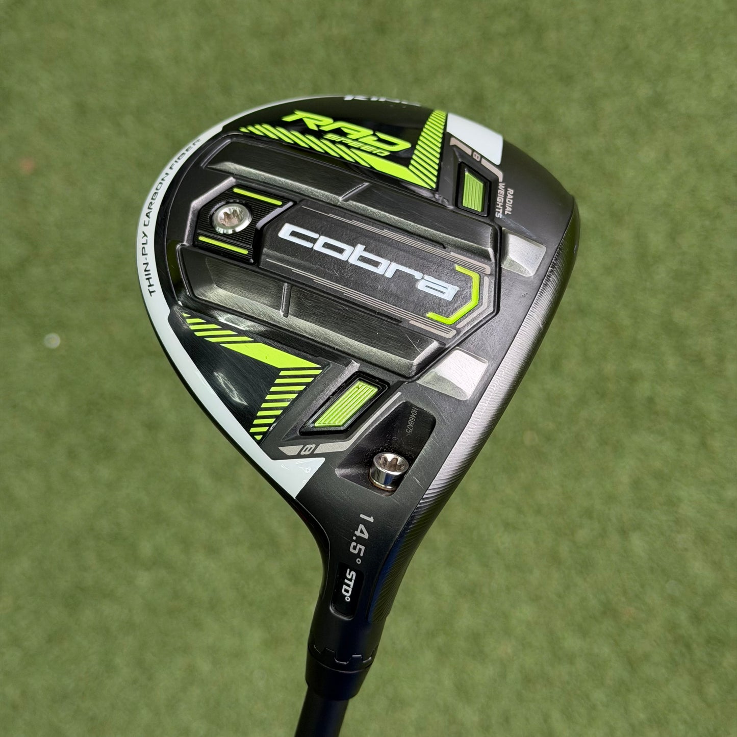 Cobra Radspeed #3 Fairway Wood / 14.5 Degree / Regular Flex