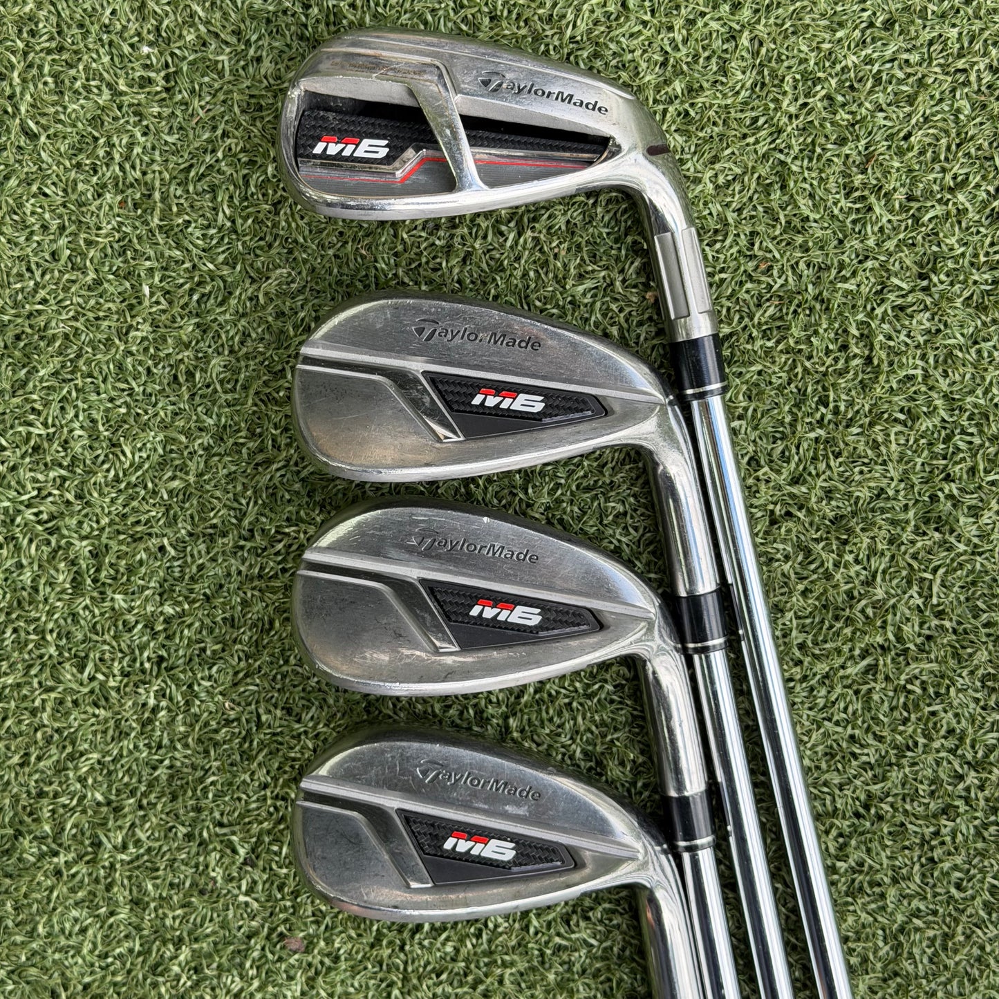 TaylorMade M6 (2019) Iron Set / 6-PW+AW+SW+LW / Regular Flex