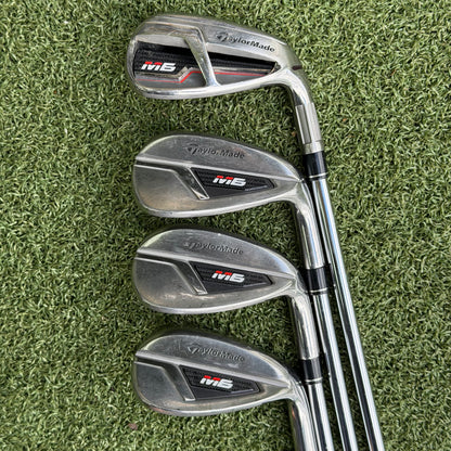 TaylorMade M6 (2019) Iron Set / 6-PW+AW+SW+LW / Regular Flex - Pre Owned Golf 