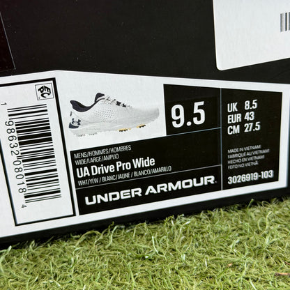 Under Armour Drive Pro Wide Men's Golf Shoes / UK 8.5 - Pre Owned Golf 