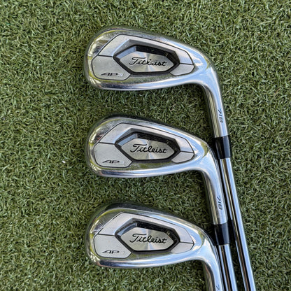 Titleist 718 AP3 Golf Iron Set / 4-PW / Regular Flex