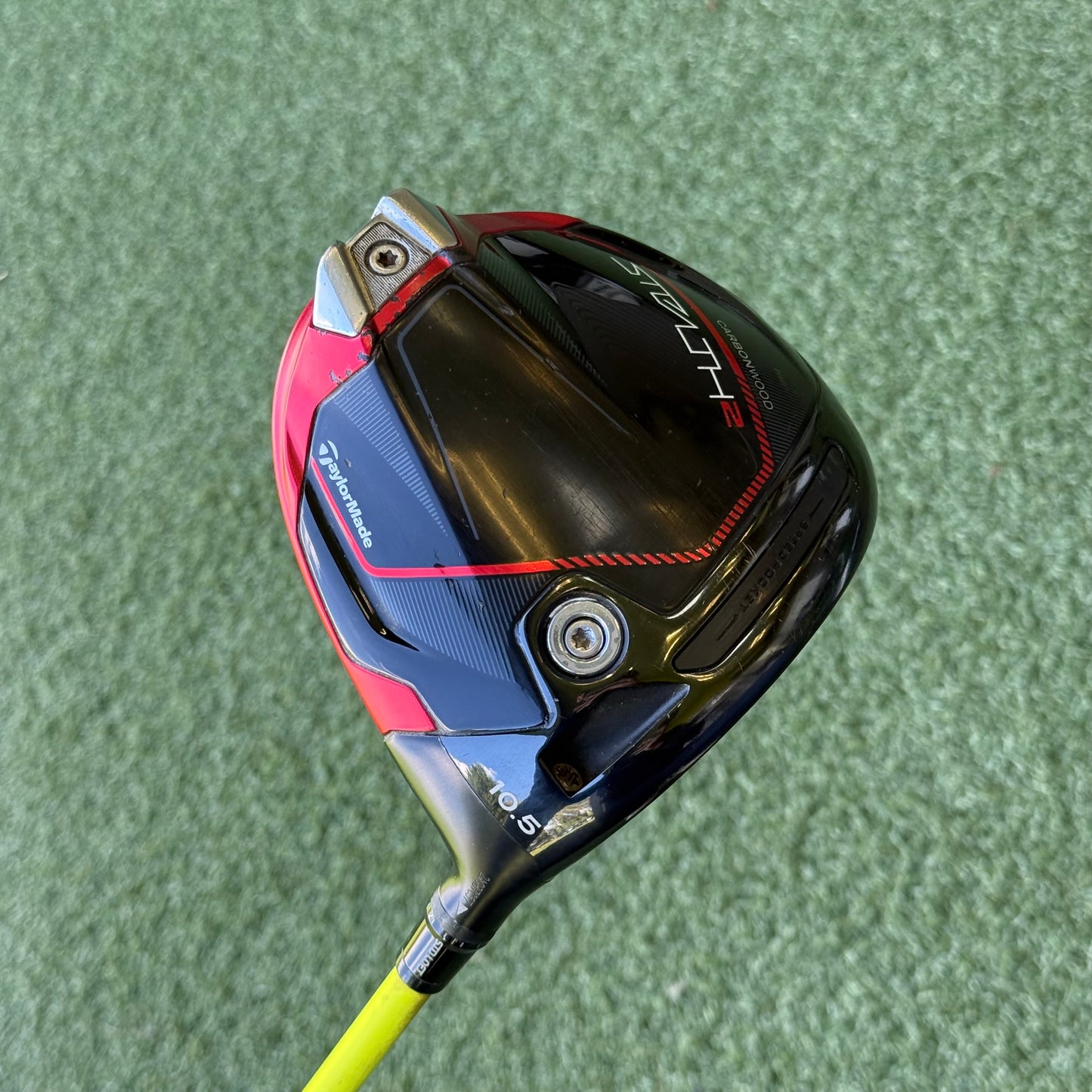 TaylorMade Stealth 2 Golf Driver / 10.5 Degree / Stiff Flex