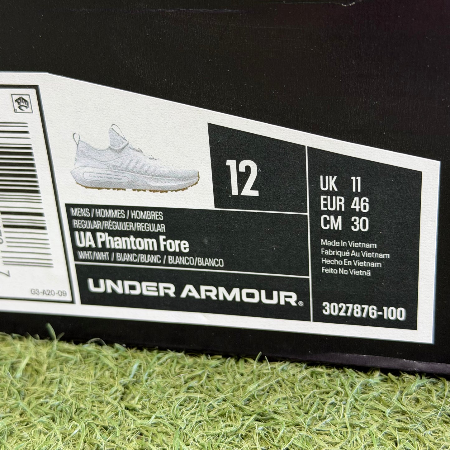 Under Armour Phantom Fore Men's Golf Shoes / UK 11 - Pre Owned Golf 