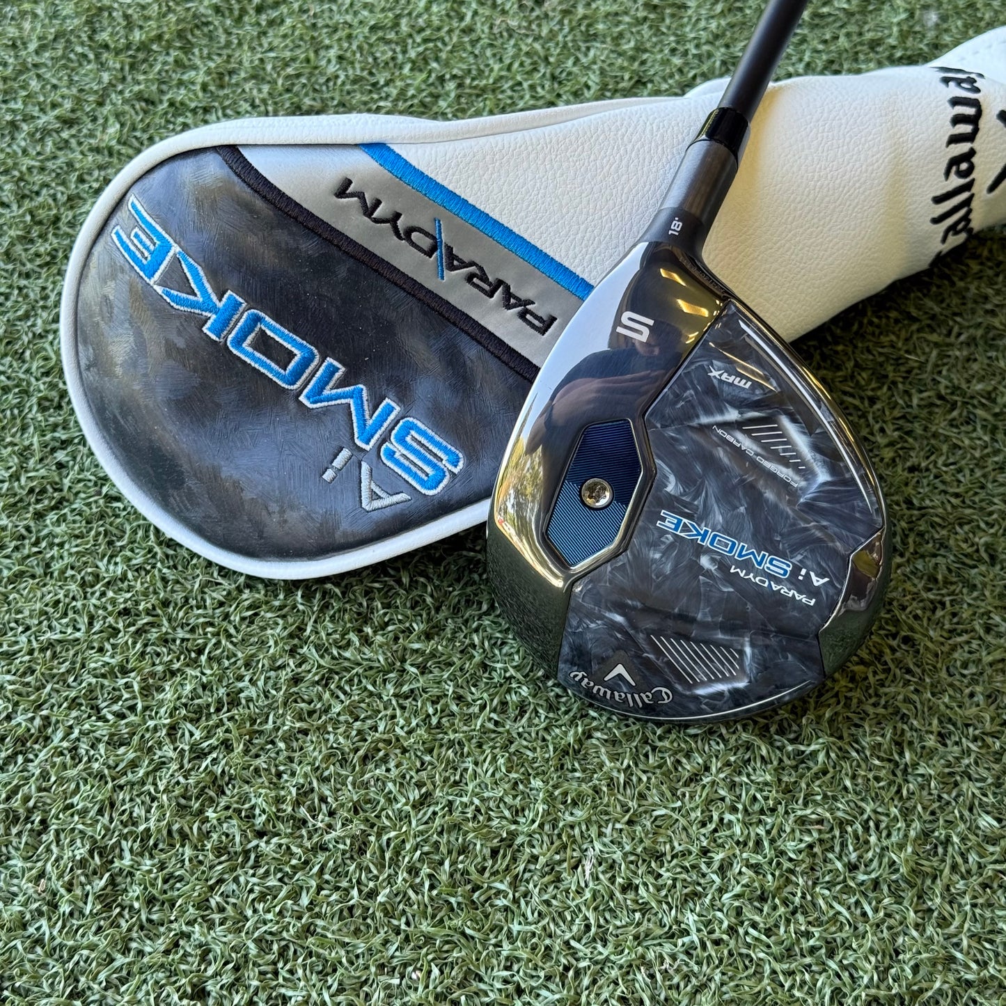 Callaway Paradym Ai Smoke Max #5 Fairway Wood / 18 Degree / Senior Flex