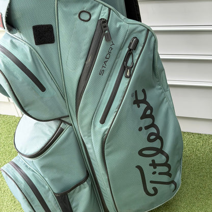 Titleist Cart 14 Stadry Golf Cart Bag - Eucalyptus - Pre Owned Golf 
