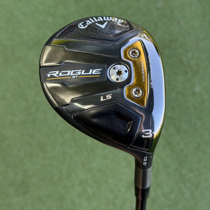 Callaway Rogue ST LS #3+ Fairway Wood / 13.5 Degree / Stiff Flex - Pre Owned Golf 