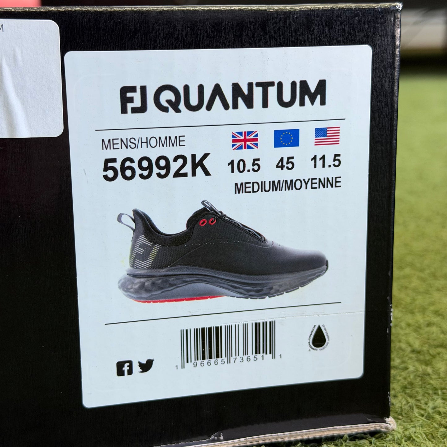 FootJoy Quantum Men's Golf Shoes / UK 10.5