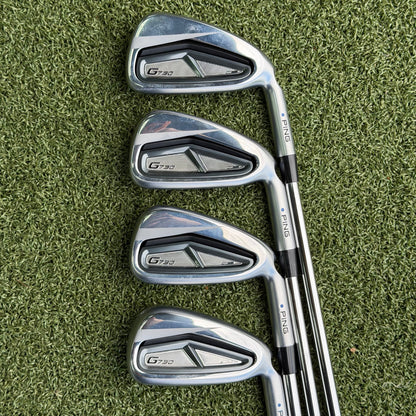 PING G730 Golf Iron Set / 5-PW+UW+50 / Regular Flex Dynamic Gold 100 R300