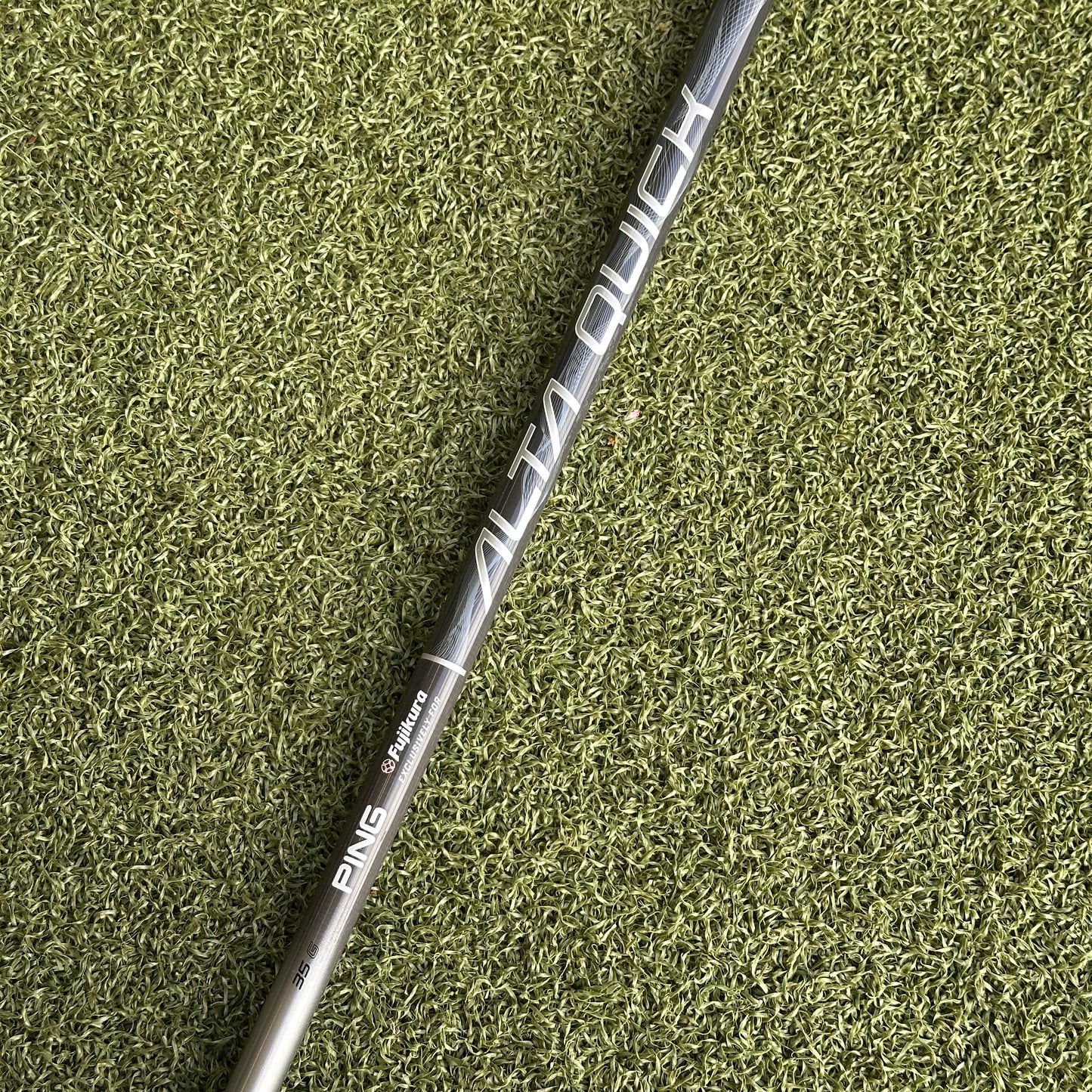 ALTA Quick 35g Senior Flex Hybrid Shaft - PING Adapter