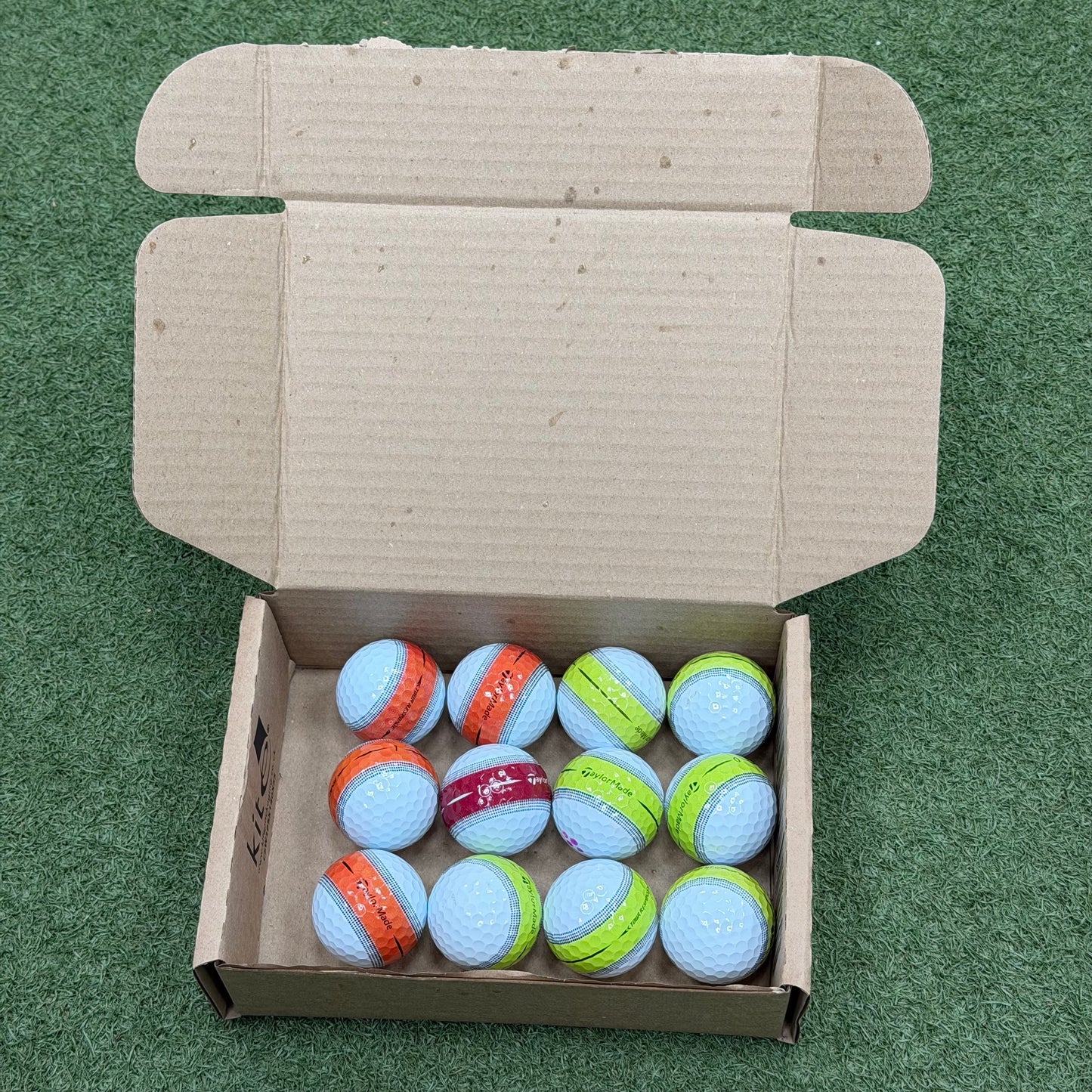 TaylorMade Tour Response Stripe Lake Ball Dozen (12 Balls)