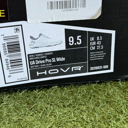 Under Armour Drive Pro SL Wide Men's Golf Shoes / UK 8.5 - Pre Owned Golf 