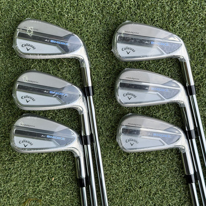 Callaway Paradym Ai Smoke Golf Iron Set / 5-PW / Stiff Flex - Pre Owned Golf 