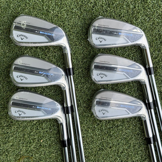 Callaway Paradym Ai Smoke Golf Iron Set / 5-PW / Stiff Flex