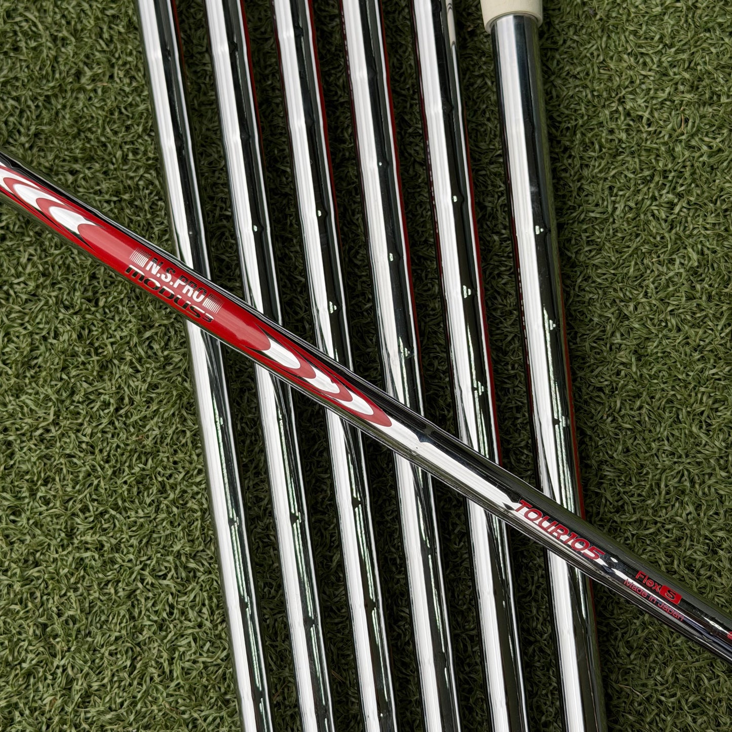 Srixon ZXi5 Forged Golf Iron Set / 5-PW+AW / Stiff Flex