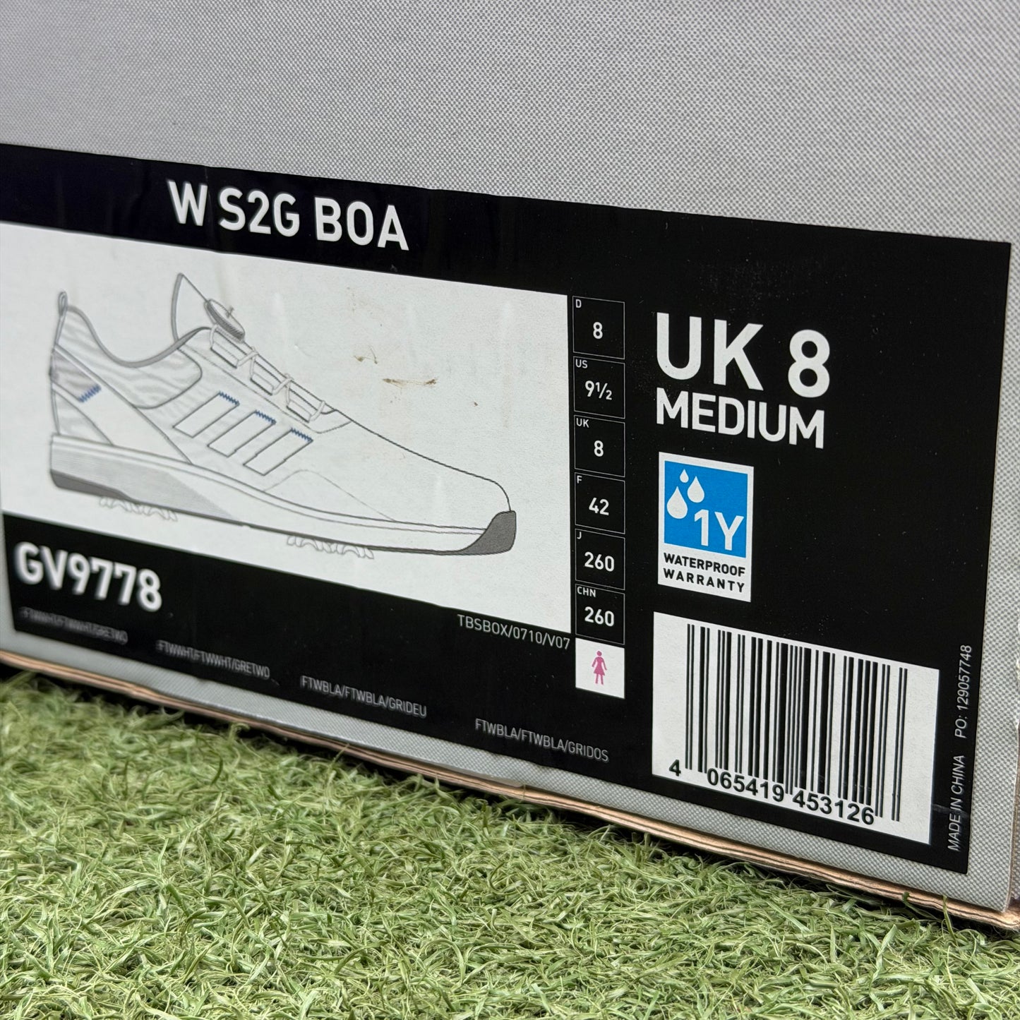 adidas S2G BOA Women's Golf Shoes / UK 8