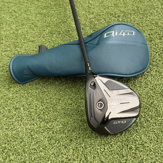 TaylorMade Qi4D #3 Fairway Wood / 15 Degree / X-Stiff Flex