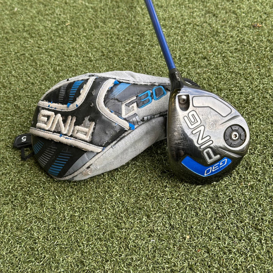 PING G30 #5 Fairway Wood / 18 Degree / Regular Flex