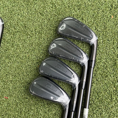 Titleist T200 Black Limited Edition Iron Set / 5-PW+48 / Stiff Flex