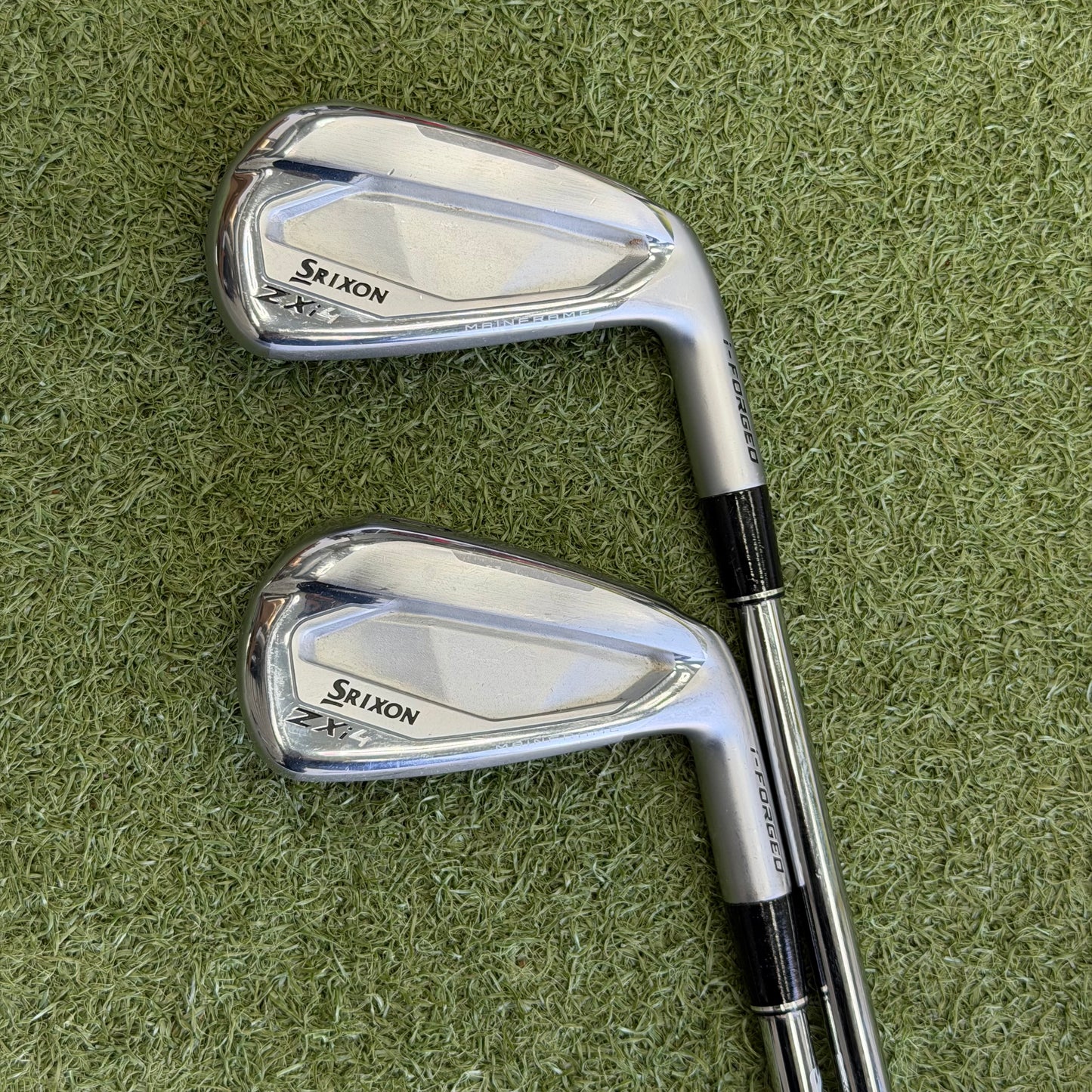 Srixon ZXi4/ZXi5 Forged Combo Golf Iron Set / 5-PW / Stiff Flex - Pre Owned Golf 