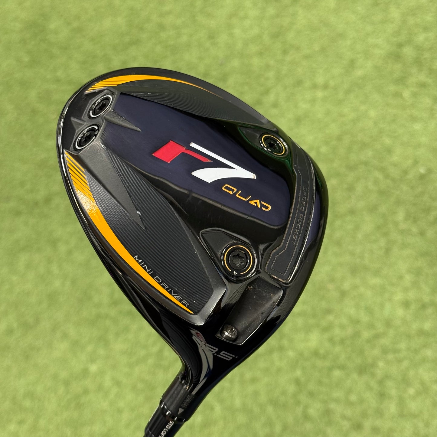 TaylorMade r7 Quad Mini Driver / 13.5 Degree / Stiff Flex