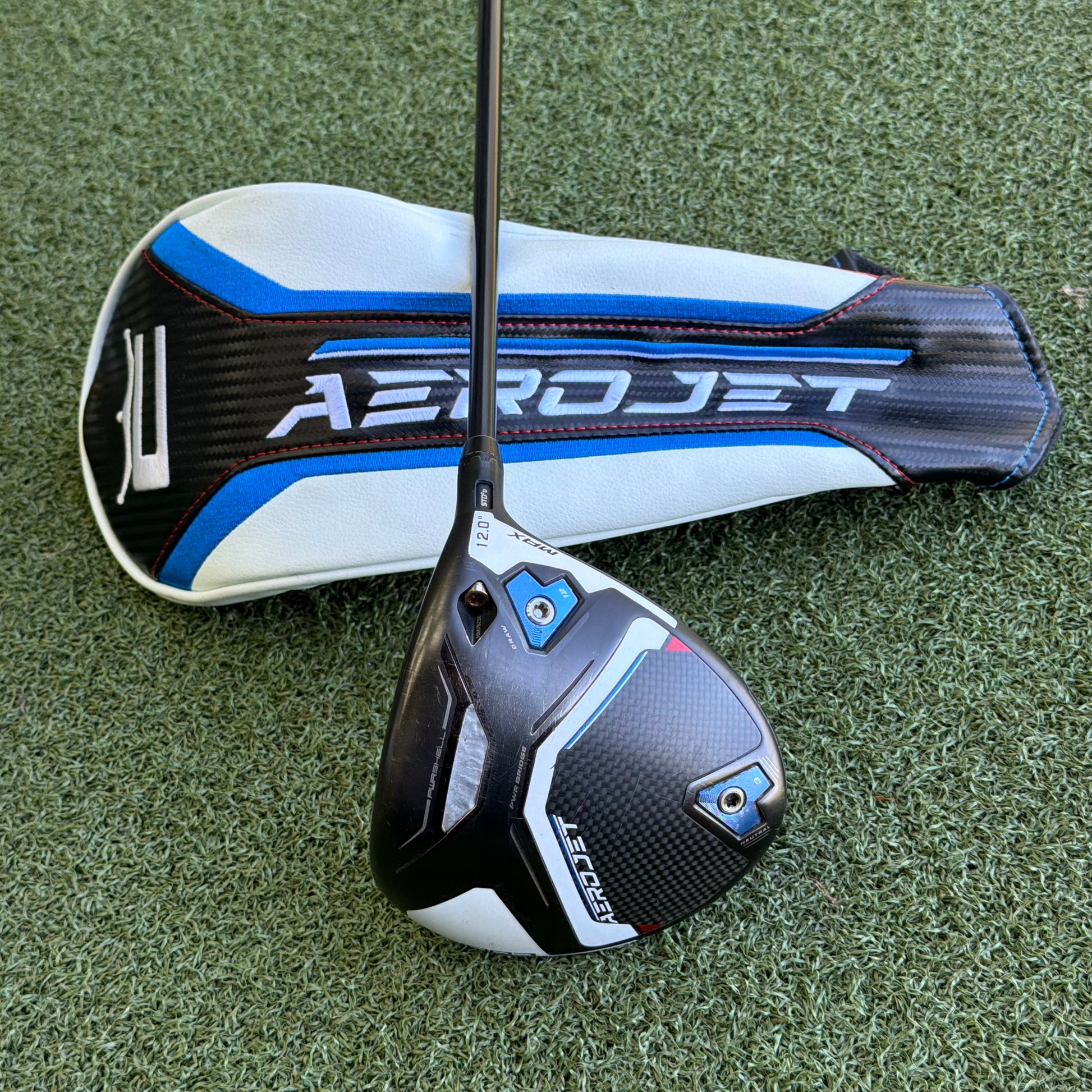 Cobra AeroJet Max Golf Driver / 12 Degree / Senior Flex - Pre Owned Golf 