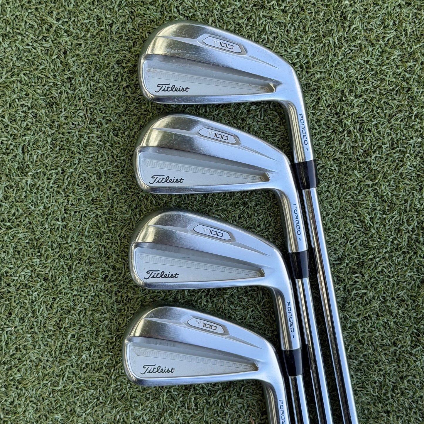 Titleist T100 (2021) Golf Iron Set / 4-PW / Stiff Flex