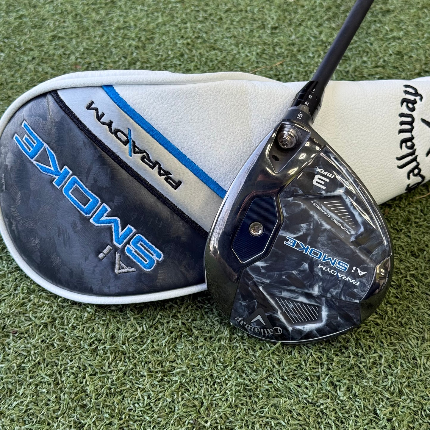 Callaway Paradym Ai Smoke Max #3 Fairway Wood / 15 Degree / Stiff Flex