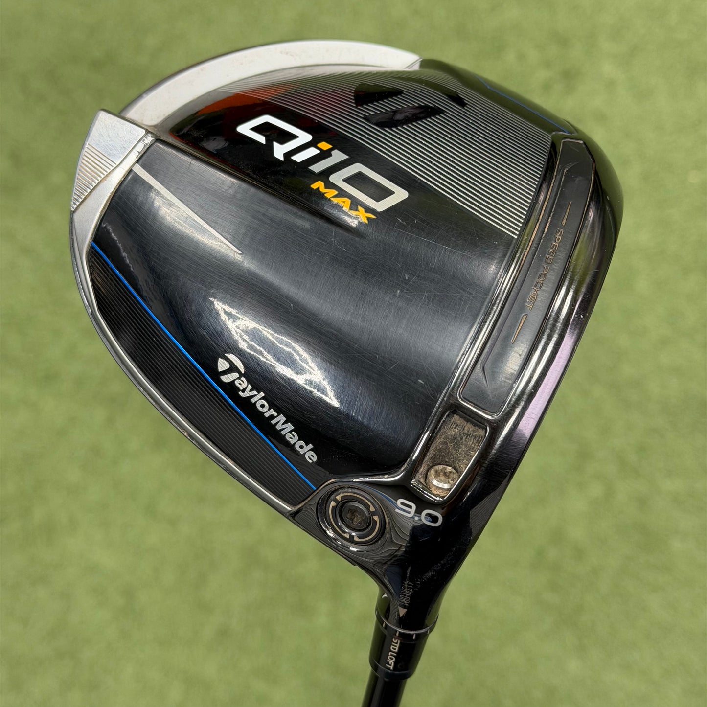 TaylorMade Qi10 Max Golf Driver / 9 Degree / Stiff Flex
