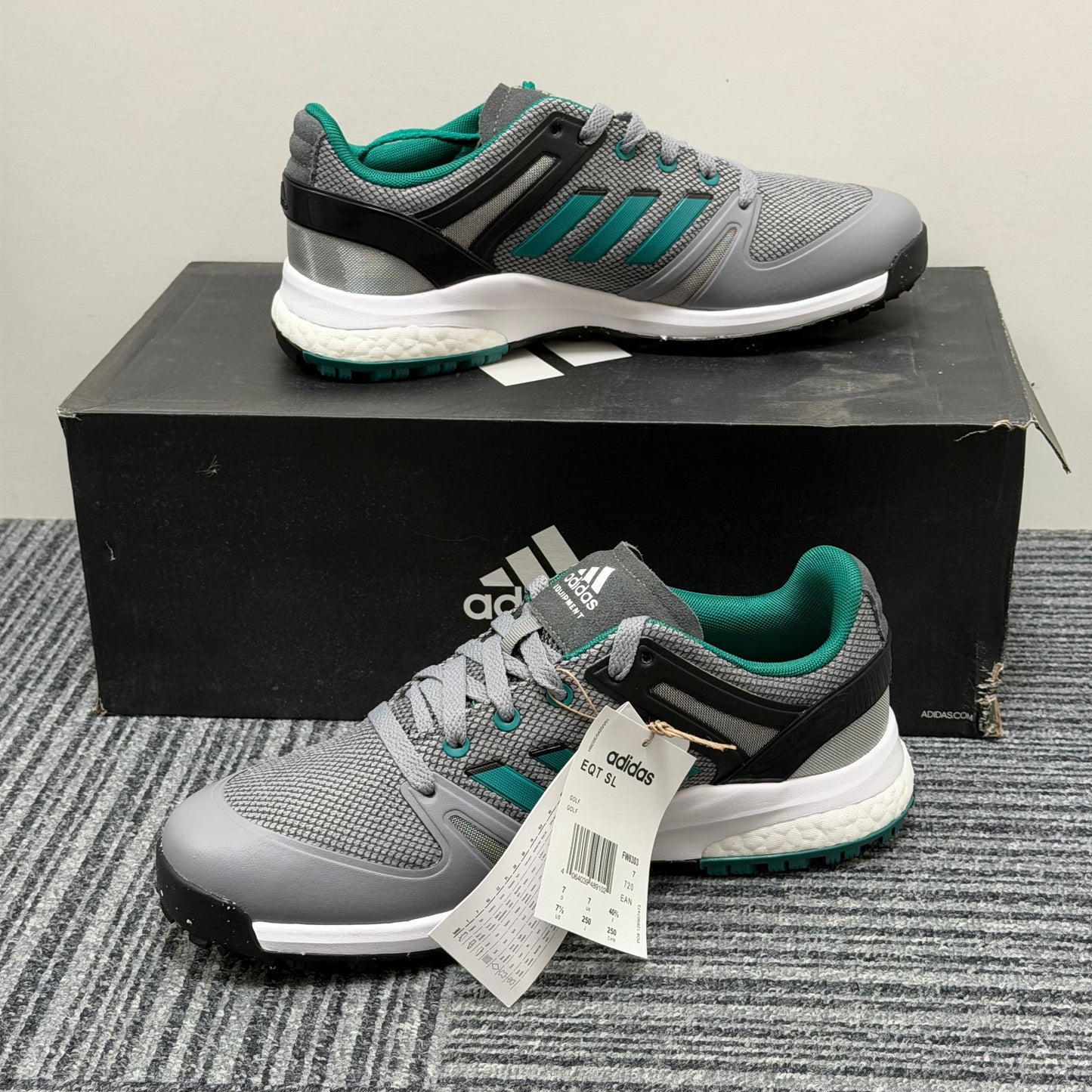 adidas EQT SL Men's Golf Shoes / UK 7 (Wide)