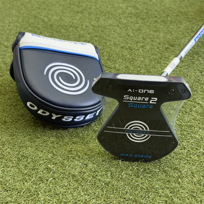Odyssey Ai-ONE Square 2 Square Max Stripe Golf Putter / 33 Inch - Pre Owned Golf 