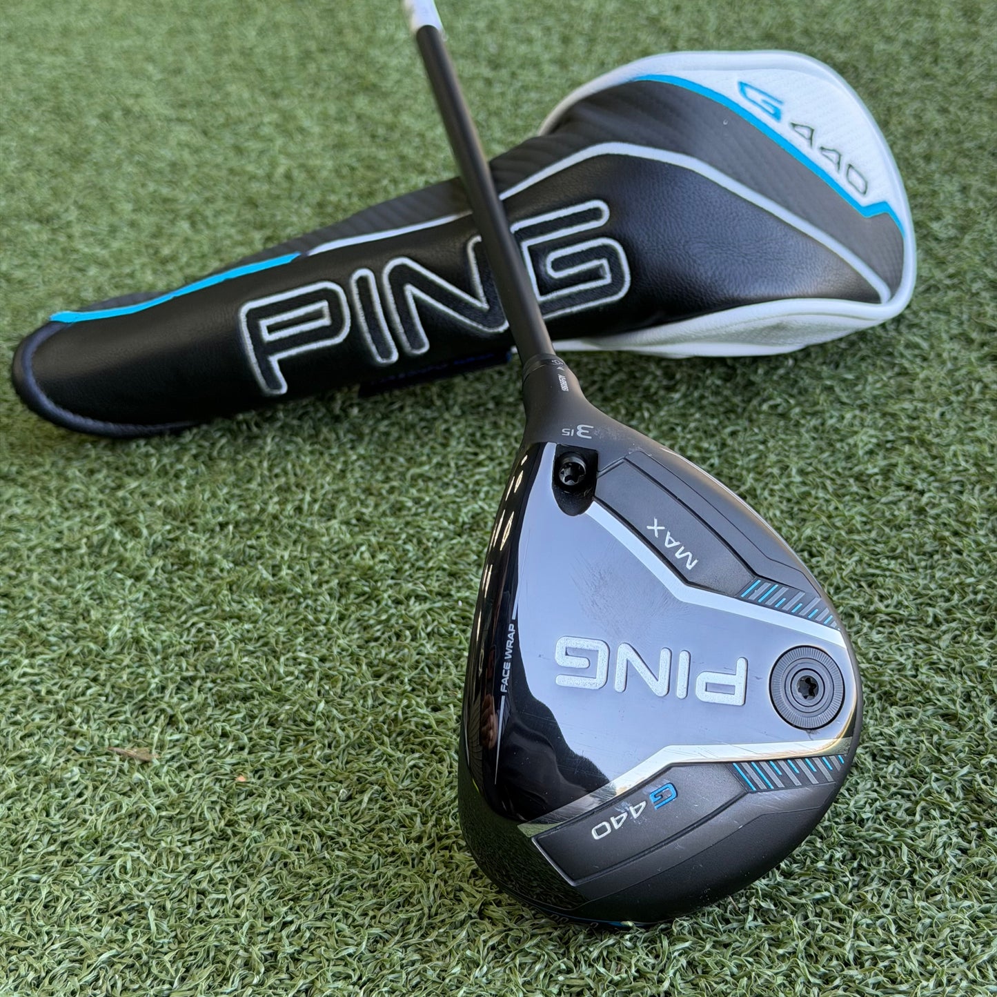 PING G440 MAX #3 Fairway Wood / 15 Degree / Stiff Flex