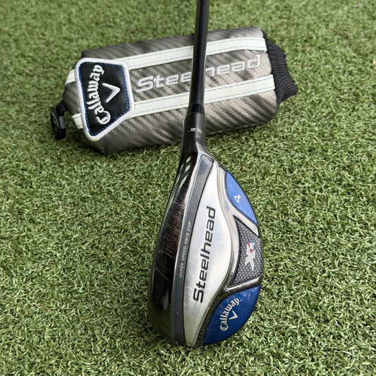 Callaway Steelhead XR #4 Hybrid / 22 Degree / Regular Flex - Pre Owned Golf 