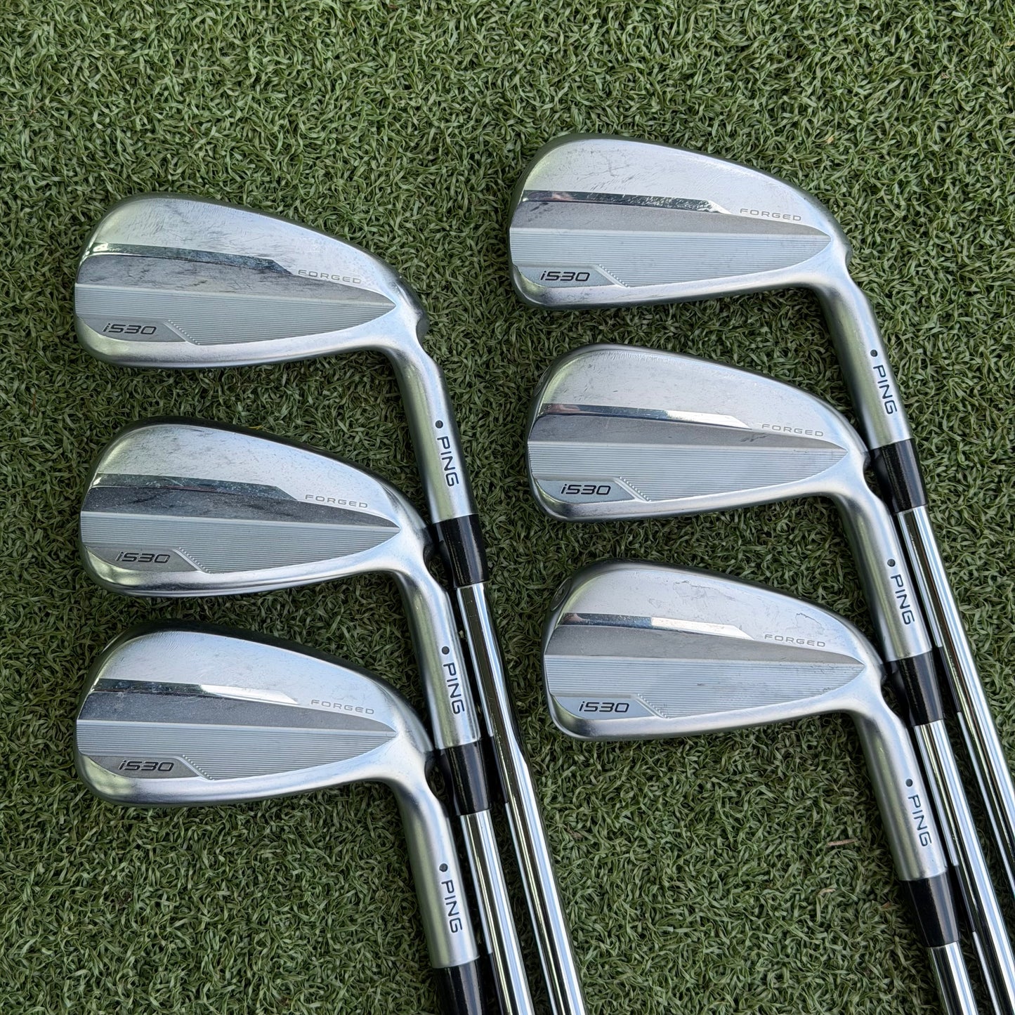 PING i530 Golf Iron Set / 5-PW / Stiff Flex