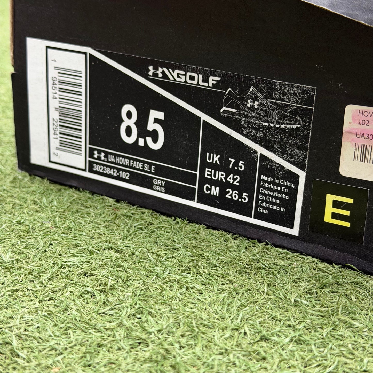 Under Armour HOVR Fade SLE Wide Men's Golf Shoe / UK 7.5