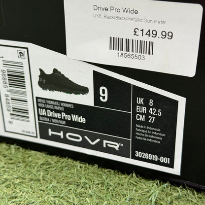 Under Armour Drive Pro Wide Men's Golf Shoes / UK 8 - Pre Owned Golf 