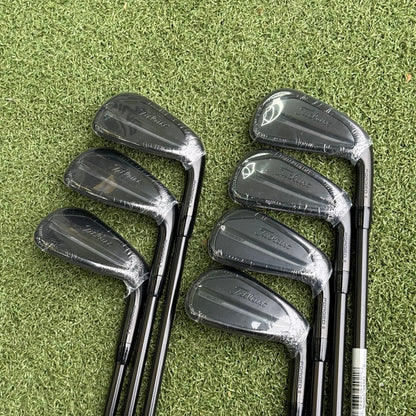 Titleist T200 Black Limited Edition Iron Set / 5-PW+48 / Stiff Flex