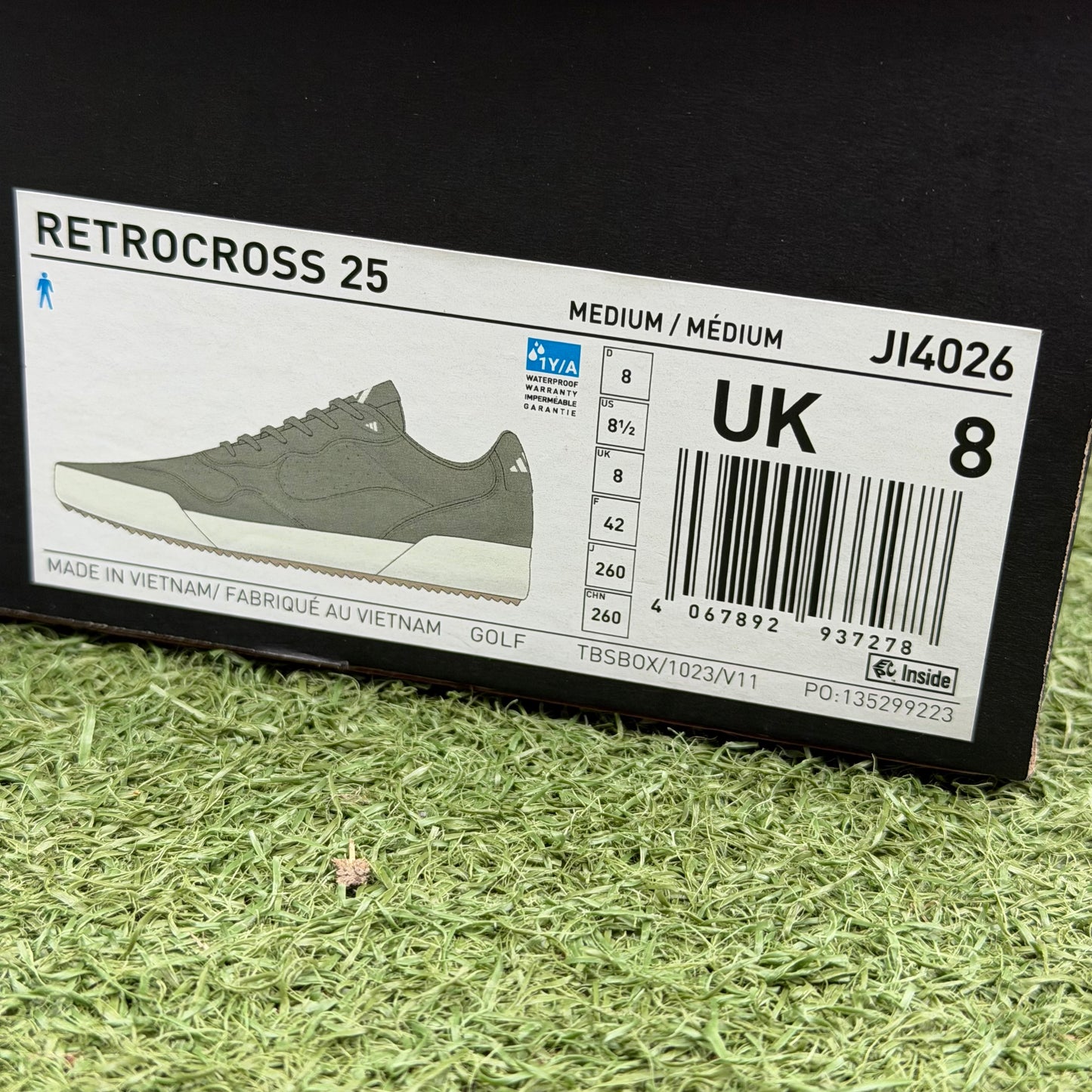 adidas Retrocross 25 Men's Golf Shoes / UK 8